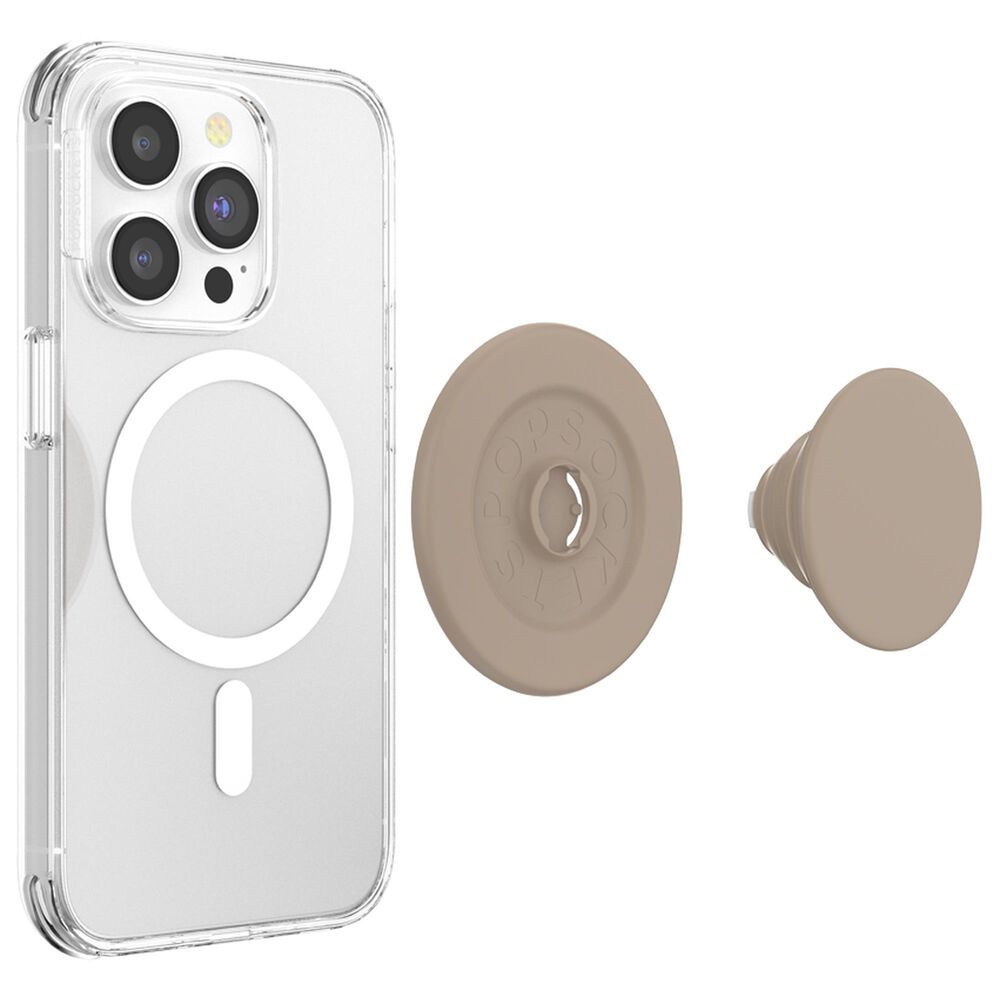 PopSockets New Essentials MagSafe PopGrip in Latte, , large