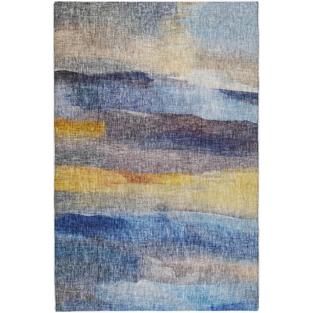 Dalyn Rug Company Boca BO4 Blue 5" x 7"6" Area Rug, , large