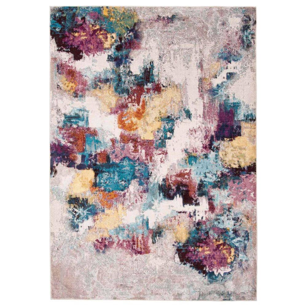 Safavieh Aria 3" x 5" Grey and Wine Area Rug, , large