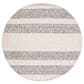 Safavieh Natura NAT332A 6" Round Ivory Area Rug, , large