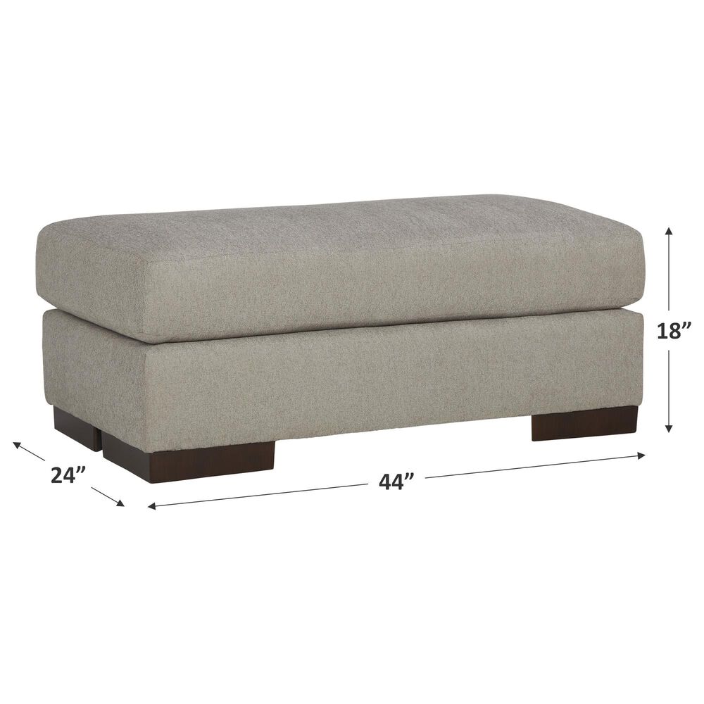 Ashley Maggie Ottoman in Flax, , large