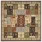 Safavieh Lyndhurst LNH318 8" Square Multicolor and Ivory Area Rug, , large