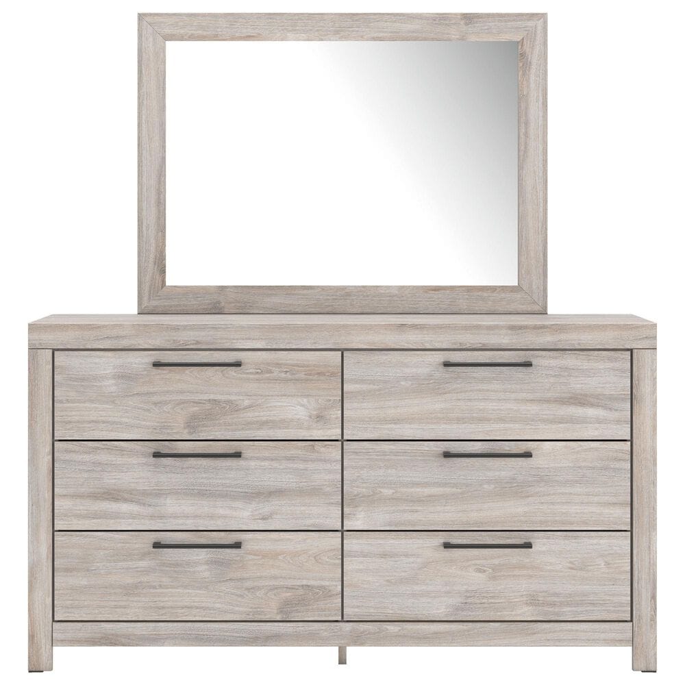 Ashley Broachmyn 4 Piece Full Bedroom Set in Light Gray, , large