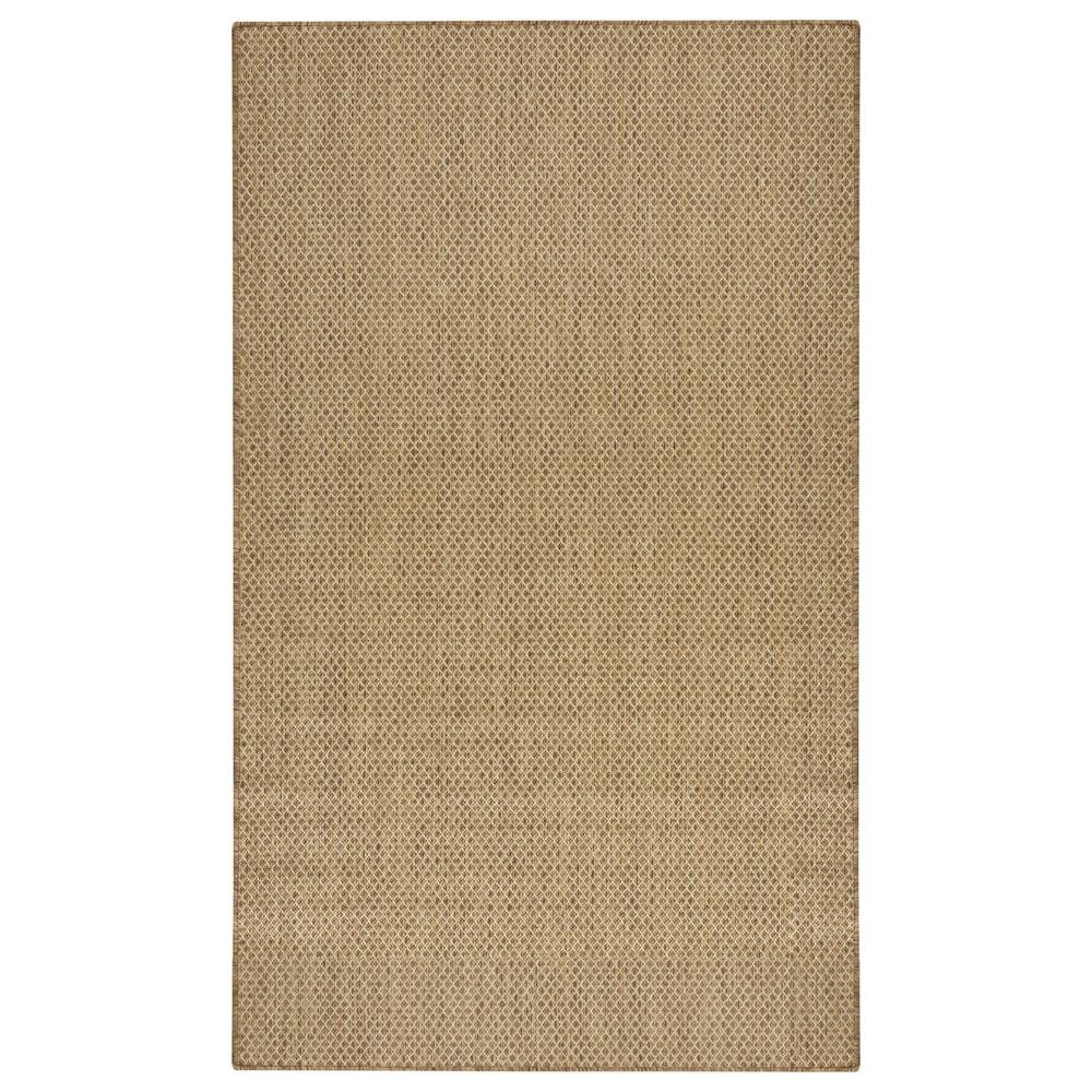 Nourison Courtyard Jute 3" x 5" Indoor/Outdoor Area Rug, , large