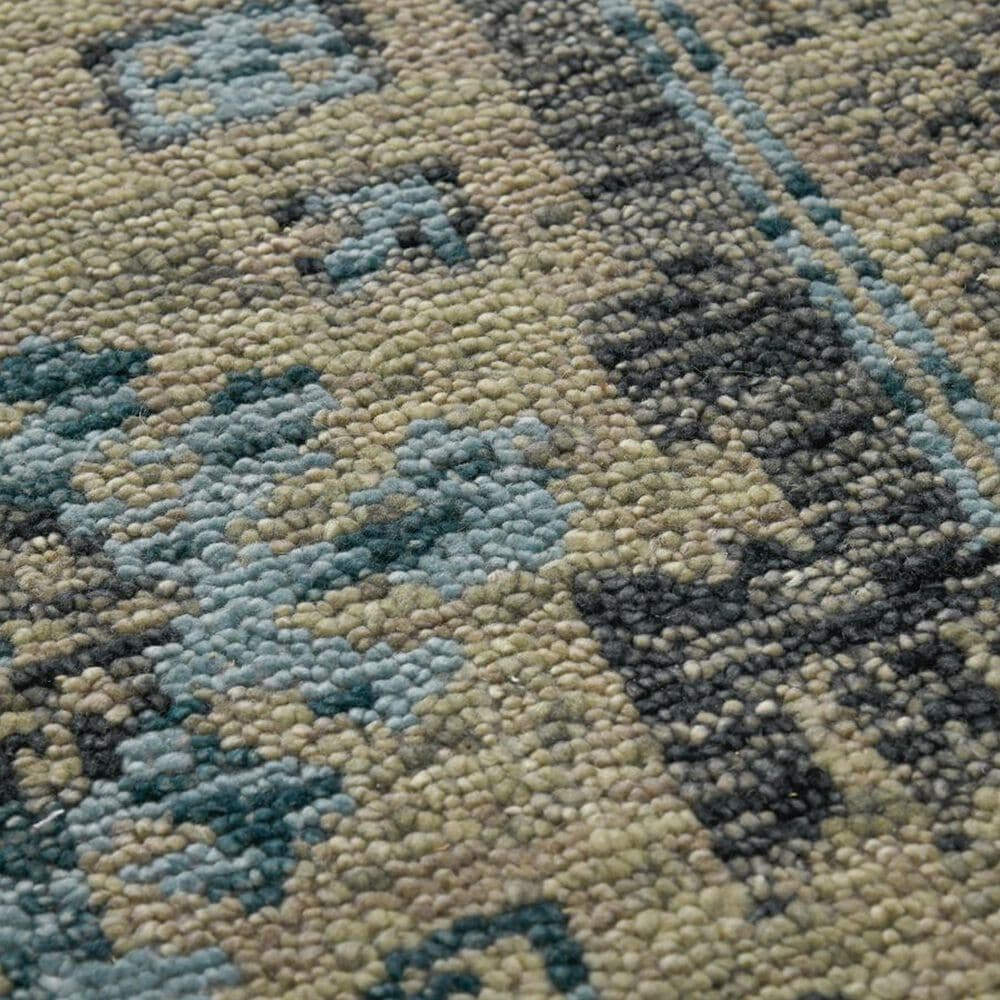 Amer Rugs Willow 2&#39; x 3&#39; Beige and Aqua Area Rug, , large