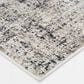 Central Oriental Clearwater Olinda 8" x 10" Nightfall and Biscuit Area Rug, , large