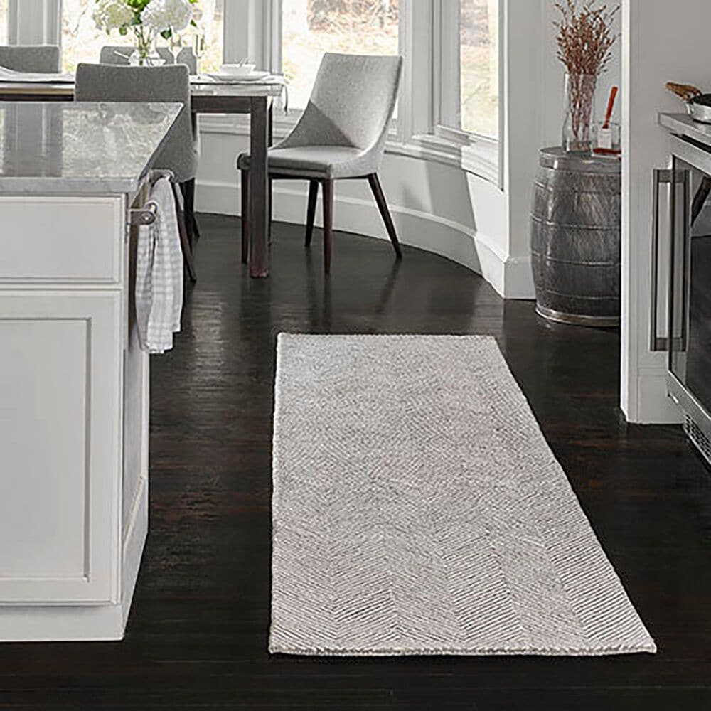 Momeni Charles 2&#39;3&quot; x 8&#39; Grey Runner, , large