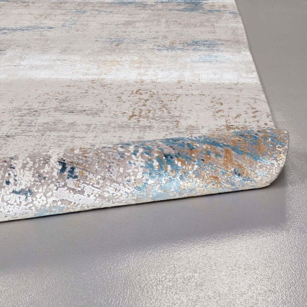 Feizy Cadiz 11&#39;6&quot; x 14&#39;6&quot; Ivory and Blue Area Rug, , large