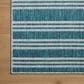 Loloi Easton Teal and Fog 2"3" x 3"9" Indoor/Outdoor Area Rug, , large