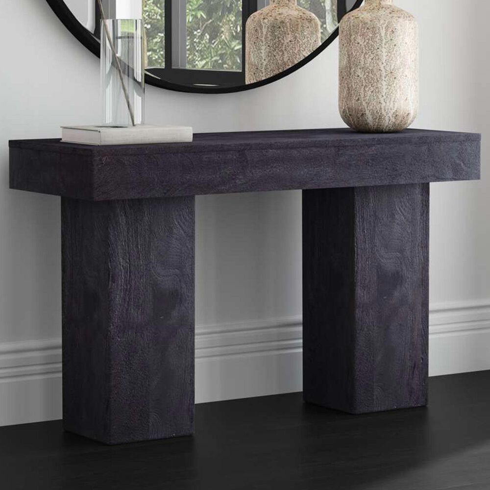 Bassett Mirror Company Padula Console Table in Dusty Black, , large