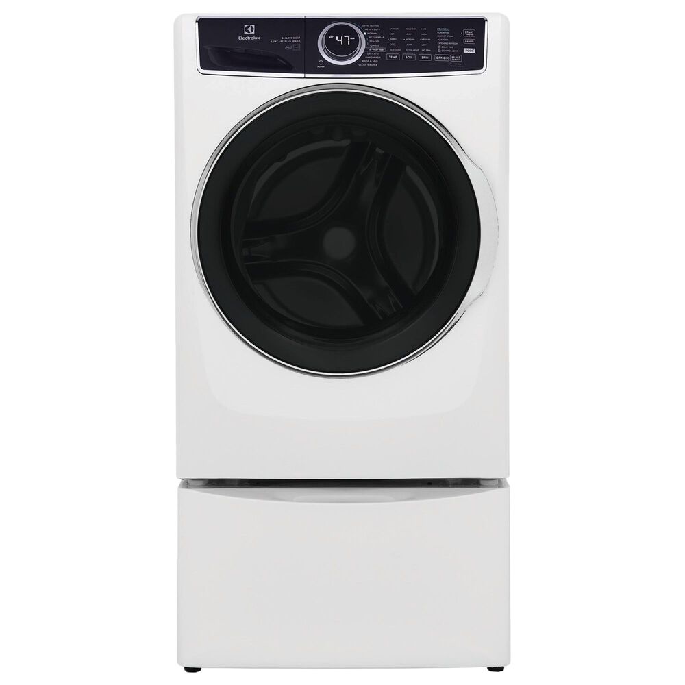 Electrolux 4.5 Cu. Ft. Front Load Washer and 8.0 Cu. Ft. Gas Dryer Laundry Pair in White, , large