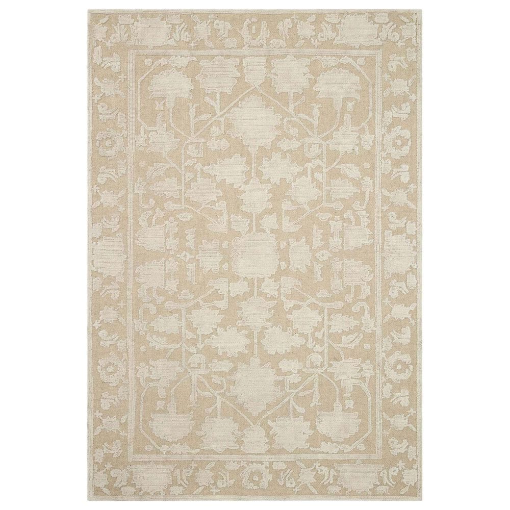 Magnolia Home Gloria 5" x 7"6" Natural and Ivory Area Rug, , large