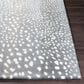 Surya Athena 9" x 12" Gray and Cream Area Rug, , large