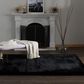 Central Oriental Ultimate Angora Black 7"6" x 9"6" Area Rug, , large
