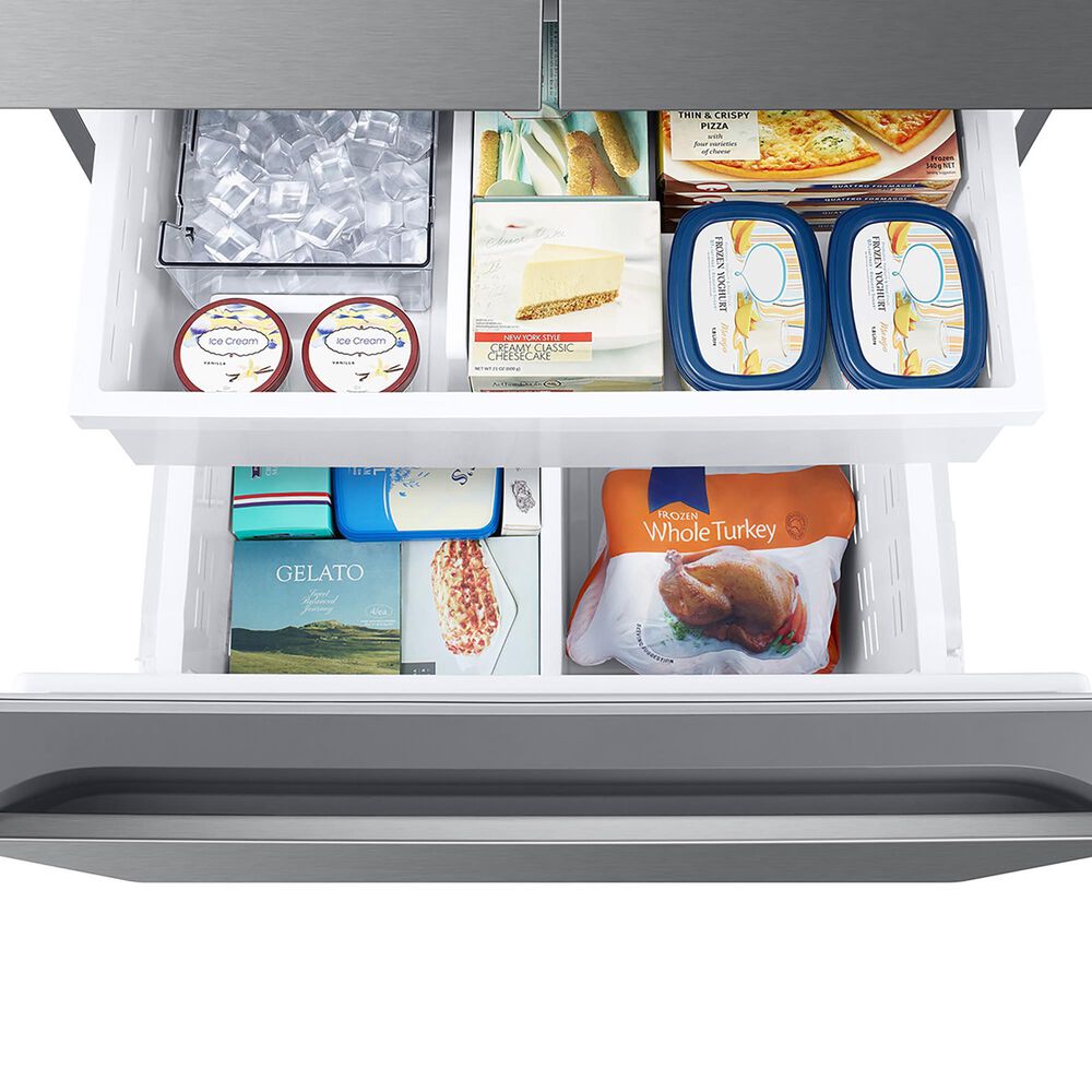 Samsung Bespoke AI 24.5 Cu. Ft. French Door Refrigerator in Fingerprint Resistant Stainless Steel, , large