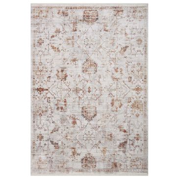 Loloi Bonney 2" x 3" Silver and Sunset Area Rug, , large