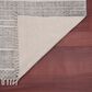 Amer Rugs Dune 2" x 3" Charcoal Area Rug, , large