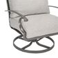Winston Manor Patio Ultra High Back Swivel Rocker Lounge Chair in Linen Lace, , large