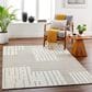 Surya Brook BKO2311 8" x 10" Charcoal and Beige Area Rug, , large