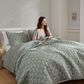 Hampton Park Linwood 3-Piece King/California King Quilt Set in Sage Green, , large