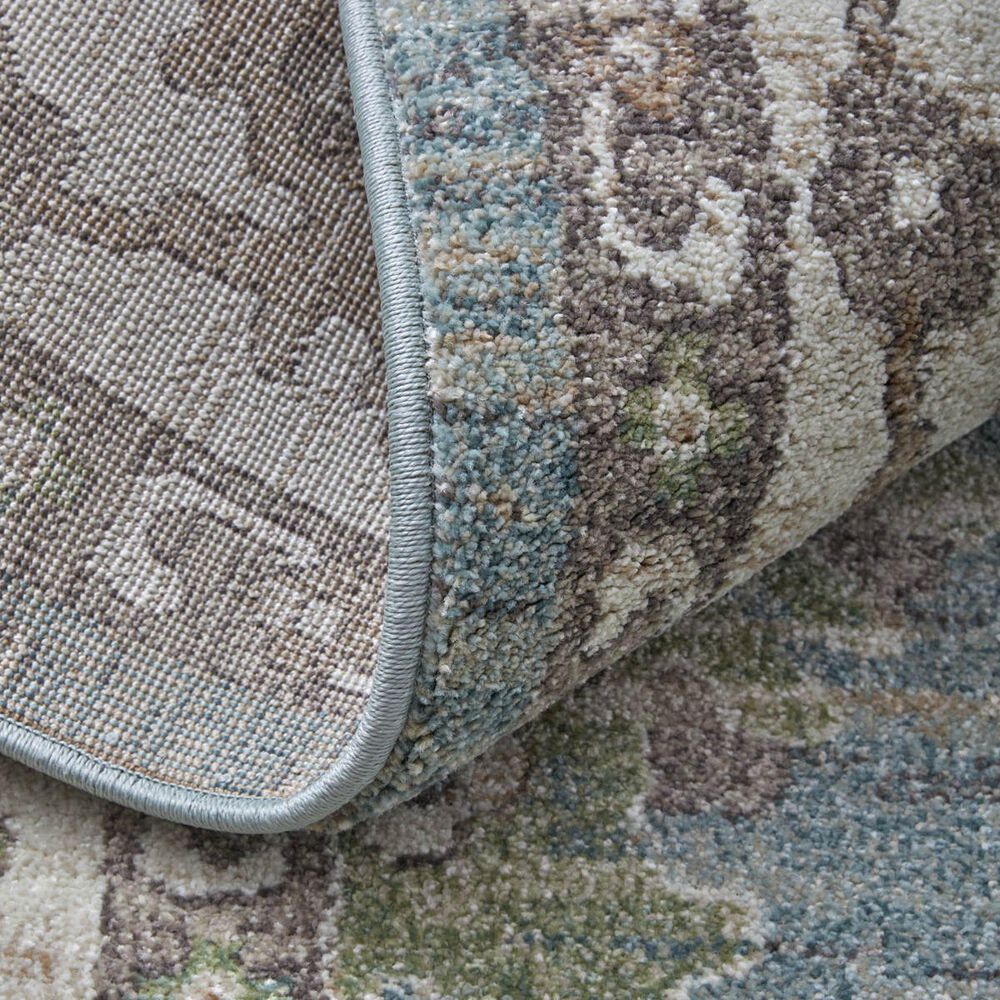 Feizy Dartmouth 39QNF 10&#39; x 12&#39;8&quot; Blue and Multicolor Area Rug, , large