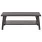 CorLiving Hollywood Coffee Table with Curved Legs in Dark Grey, , large