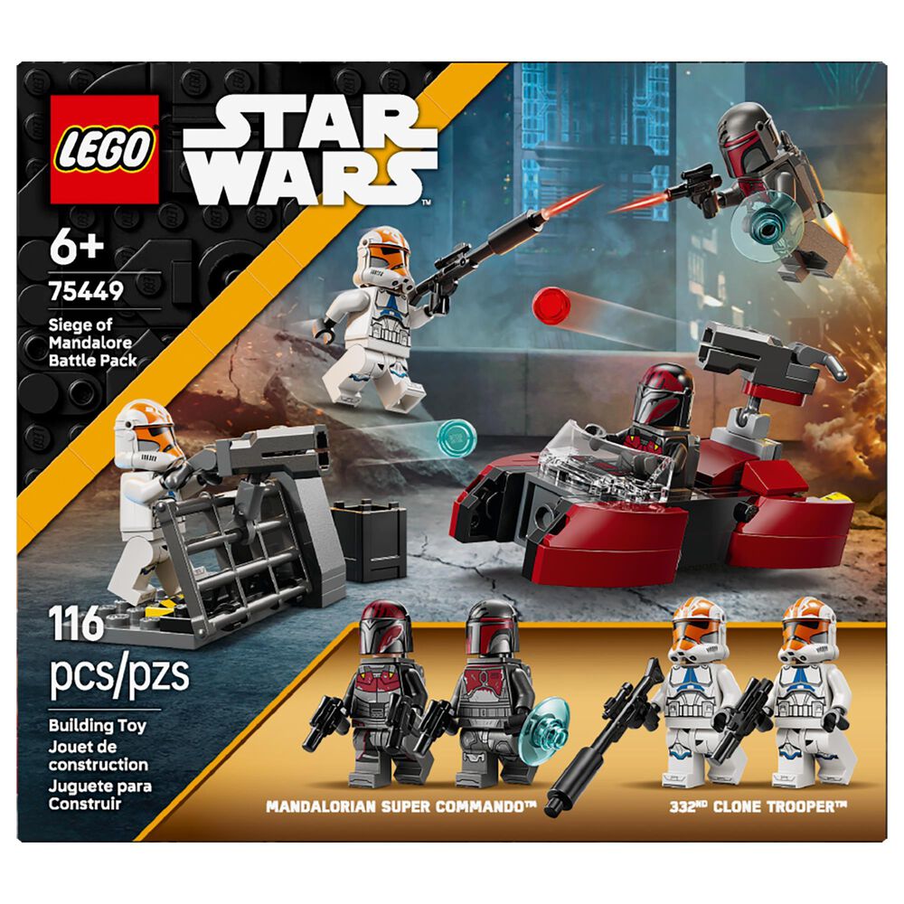 LEGO Star Wars Siege of Mandalore Battle Pack Building Set, , large