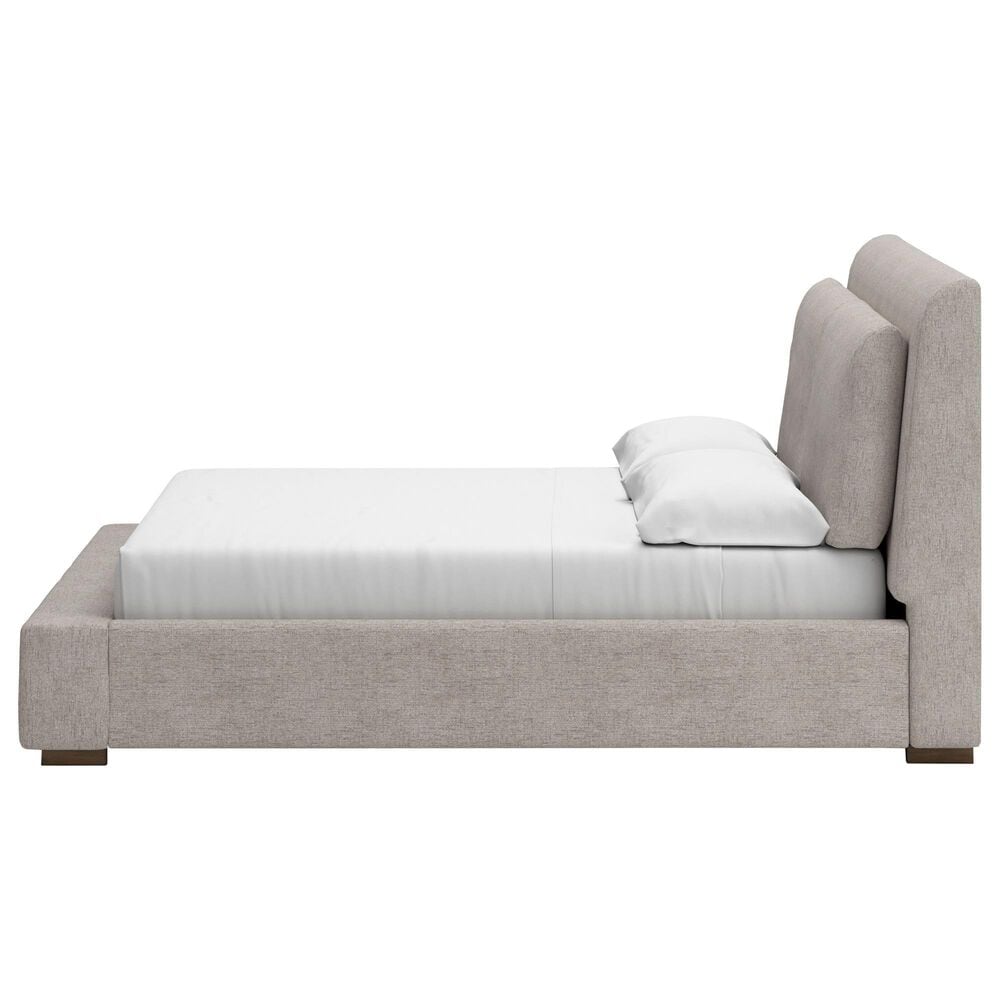 Ashley Cabalynn King Upholstered Bed in Light Brown, , large