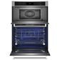 KitchenAid 30" Electric Microwave Wall Oven Combo with Convection in Stainless Steel, , large