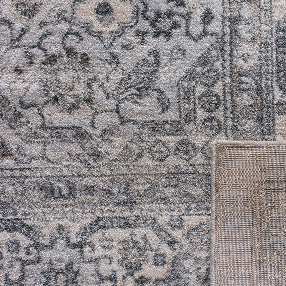 Safavieh Isabella 2&#39;2&quot; x 7&#39; Dark Grey and Cream Runner, , large