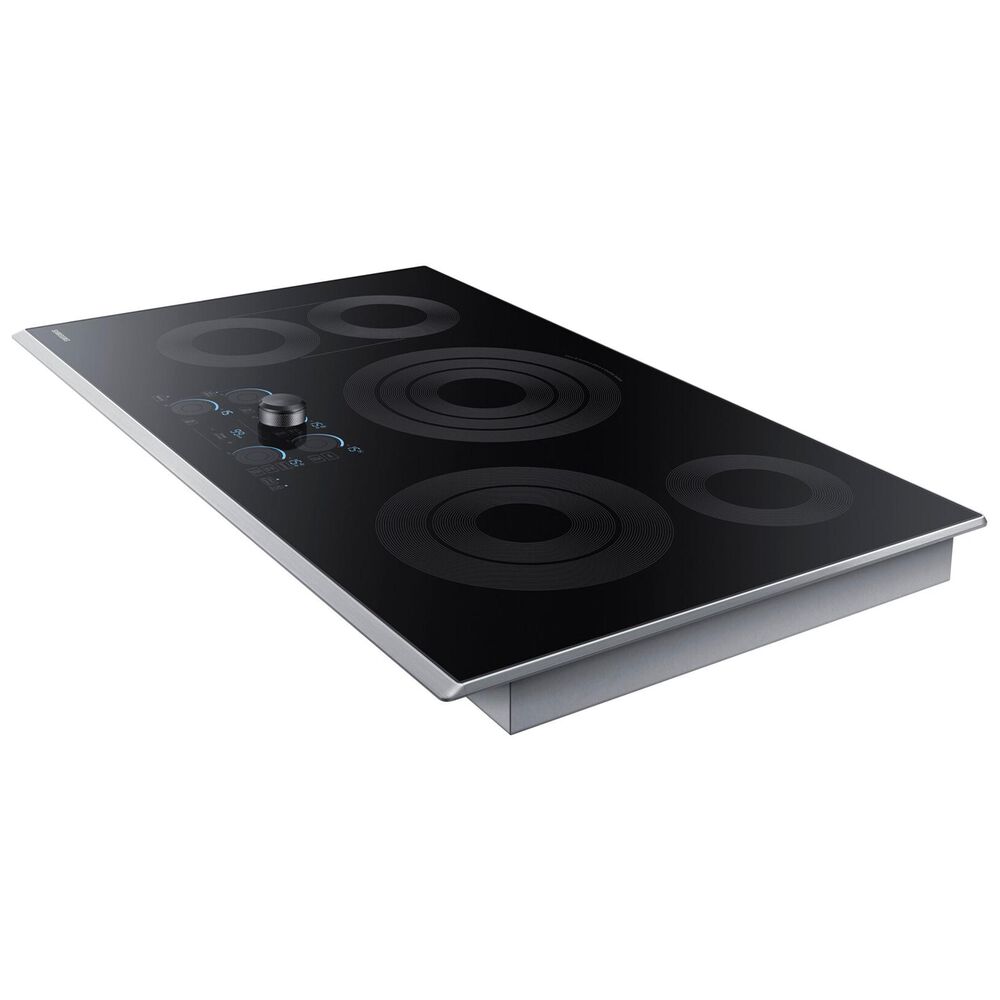 Samsung 36" Electric Cooktop in Stainless Steel Nebraska Furniture Mart