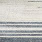 Nourison Astra Machine Washable ASW04 4" x 6" Ivory and Blue Area Rug, , large
