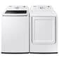 Samsung 4.5 Cu. Ft. Top Load Washer and 7.2 Cu. Ft. Electric Dryer Laundry Pair in White, , large