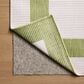 Loloi Easton Green and Ivory 5"3" x 7"6" Indoor/Outdoor Area Rug, , large