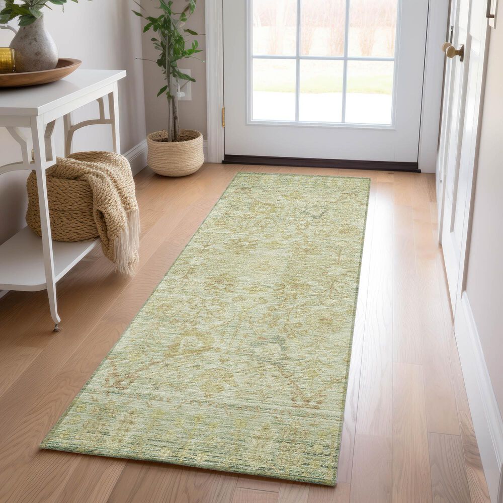 Dalyn Rug Company Solace SL9 2&#39;3&quot; x 7&#39;6&quot; Sage Runner, , large