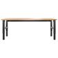 Gladiator 8" Adjustable Height Hardwood Workbench in Hammered Granite, , large