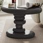 Furniture of America Rene Glossy End Table in Dark Gray, , large