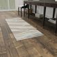 Feizy Eden Striped Ivory and Multicolor 2"6" x 7"3" Runner, , large