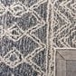 Safavieh Micro-Loop MLP203A 9" x 12" Ivory and Black Area Rug, , large