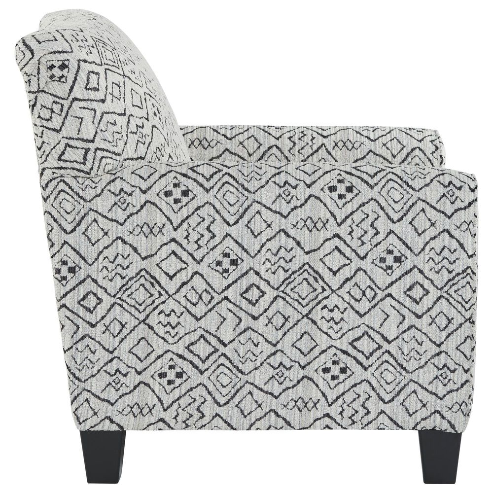 Ashley Hayesdale Accent Chair in Black and Cream, , large