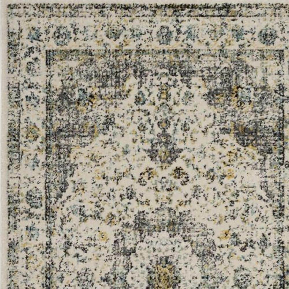 Safavieh Evoke EVK220B 2&#39;2&quot; x 5&#39; Grey and Gold Runner, , large