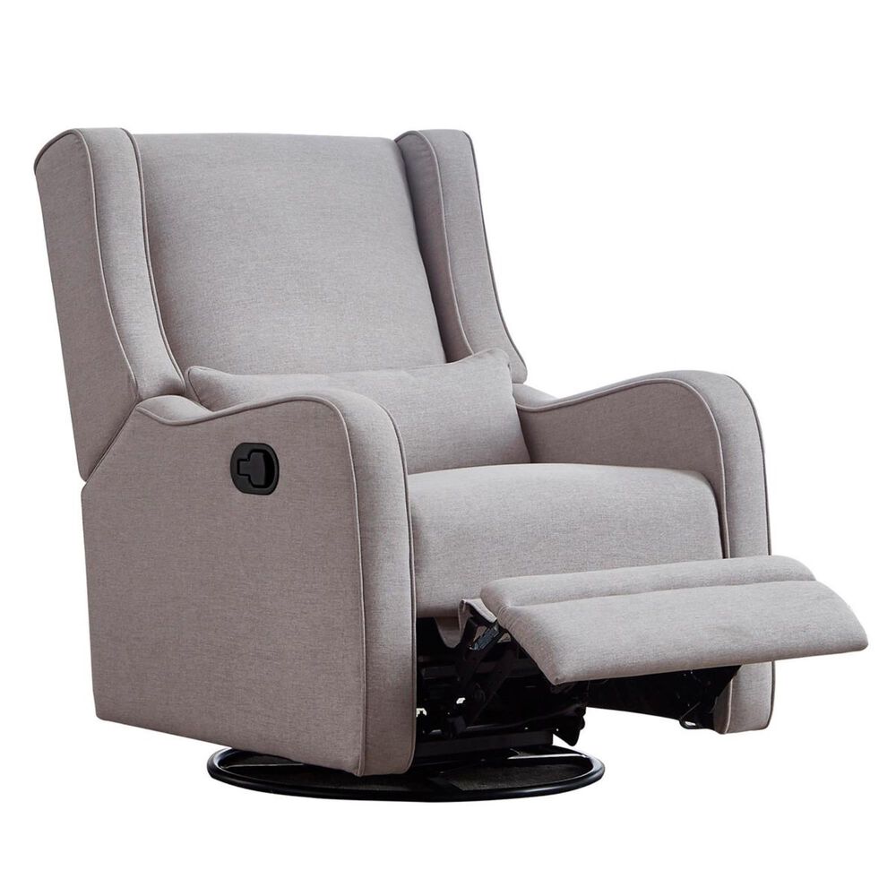 Eastern Shore Elsa Manual Swivel Glider in Harbor Gray, , large