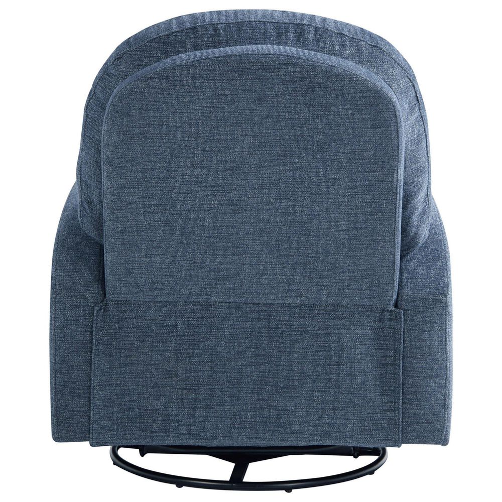Lifestyle Solutions Paloma Manual Swivel Rocker Recliner in Blue, , large