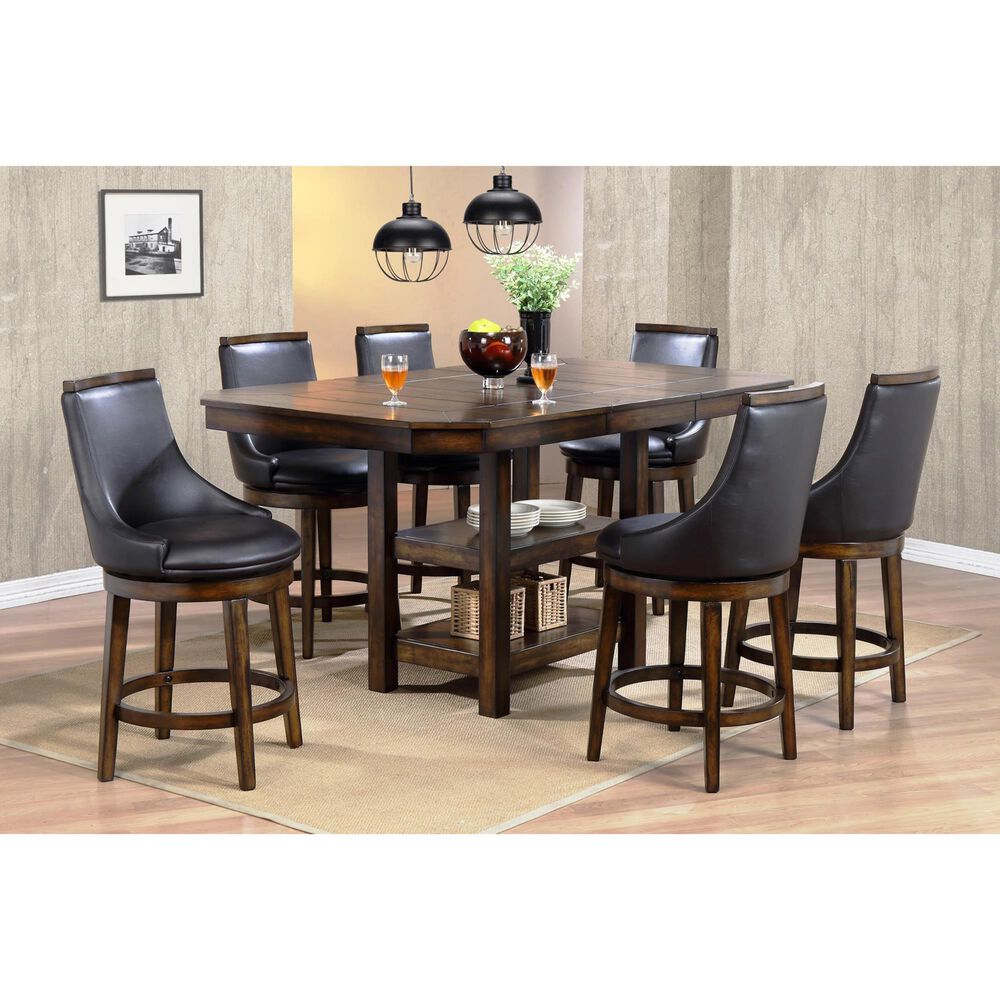 Maison Estee New Haven Counter Chair in Brown, , large