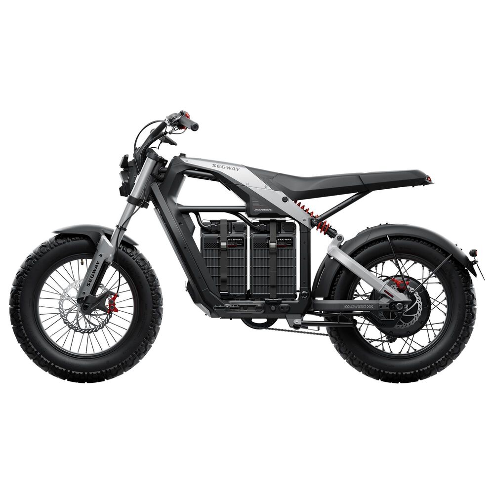 Segway Xyber Electric Bike in Silver, , large