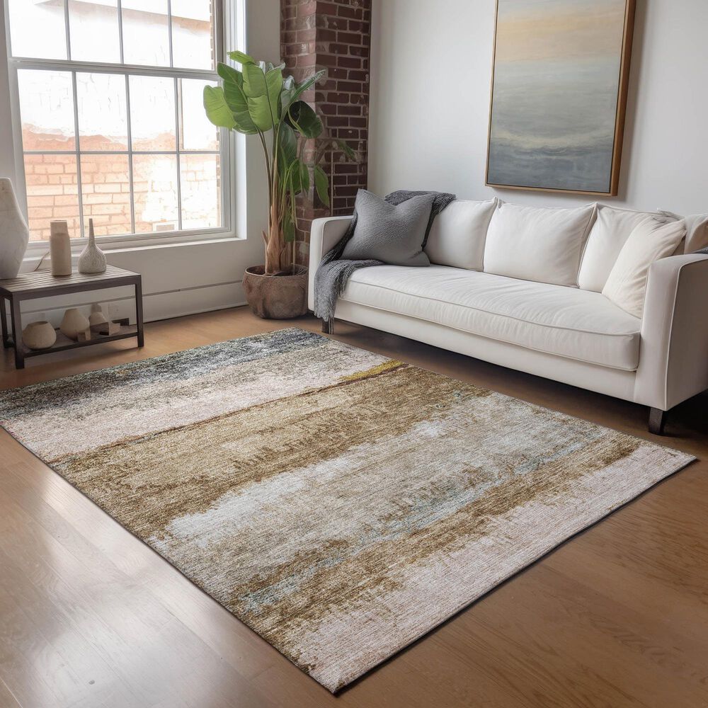 Dalyn Rug Company Nouveau NV5 10&#39; x 14&#39; Beige Indoor/Outdoor Area Rug, , large