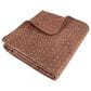 Levtex Velvet Stitch 50" x 60" Quilted Throw in Rust, , large