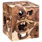 Crestview Collection Borneo Suar End Table in Brown, , large