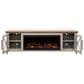 Legends Home Ithaca 83" Fireplace Console in Sandstone and Bourbon, , large