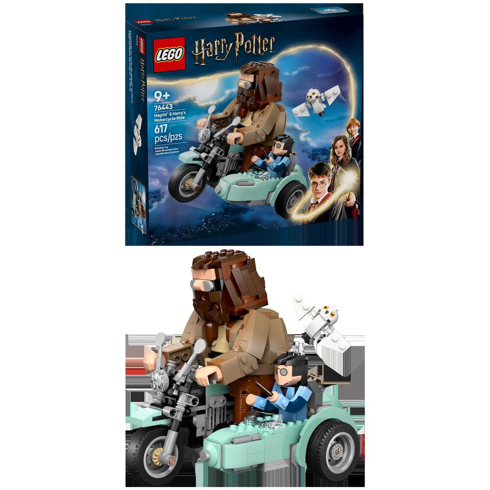 LEGO Harry Potter Hagrid & Harry"s Motorcycle Ride, , large